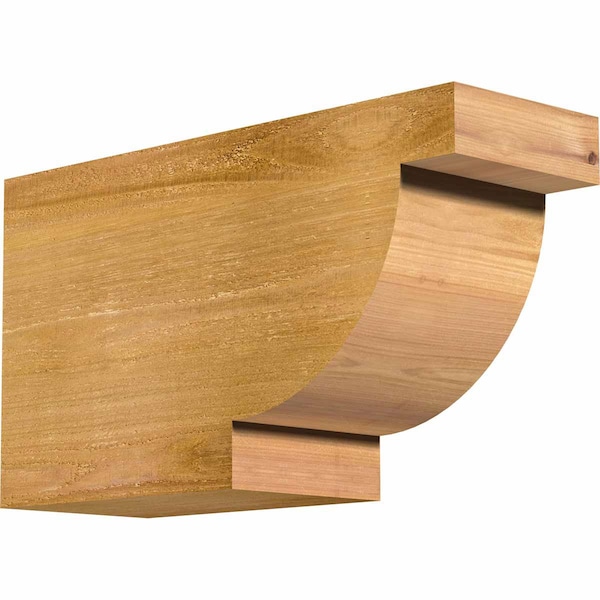 Ekena Millwork Alpine Rough Sawn Rafter Tail, Western Red Cedar, 6"W x 10"H x 18"L RFT06X10X18ALP00RWR - main